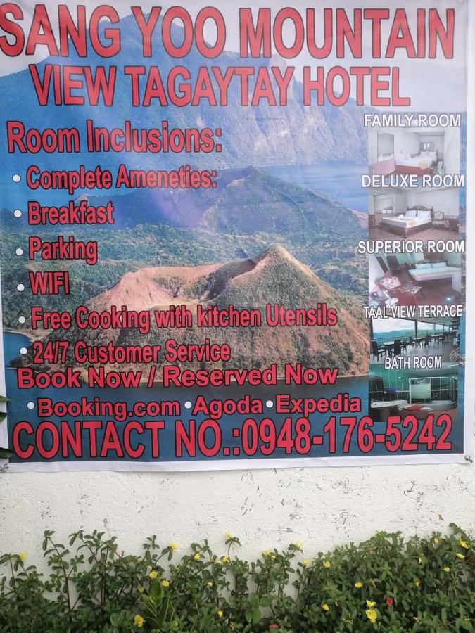 Sang Yoo Mountain View Tagaytay Bed And Breakfast - Taal Lake View Tagaytay City Kültér fotó